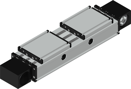 Linearachsen mit Zahnriemenantrieb | Bahr Modultechnik