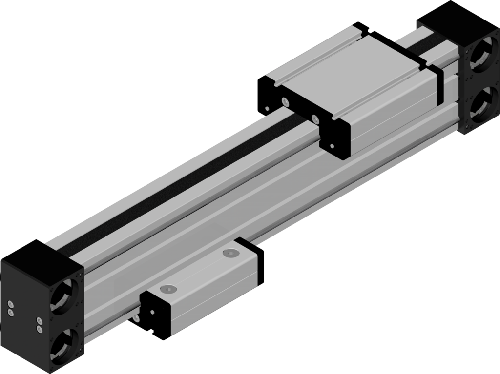 Linear Axes with toothed Belt Drive Bahr Modultechnik